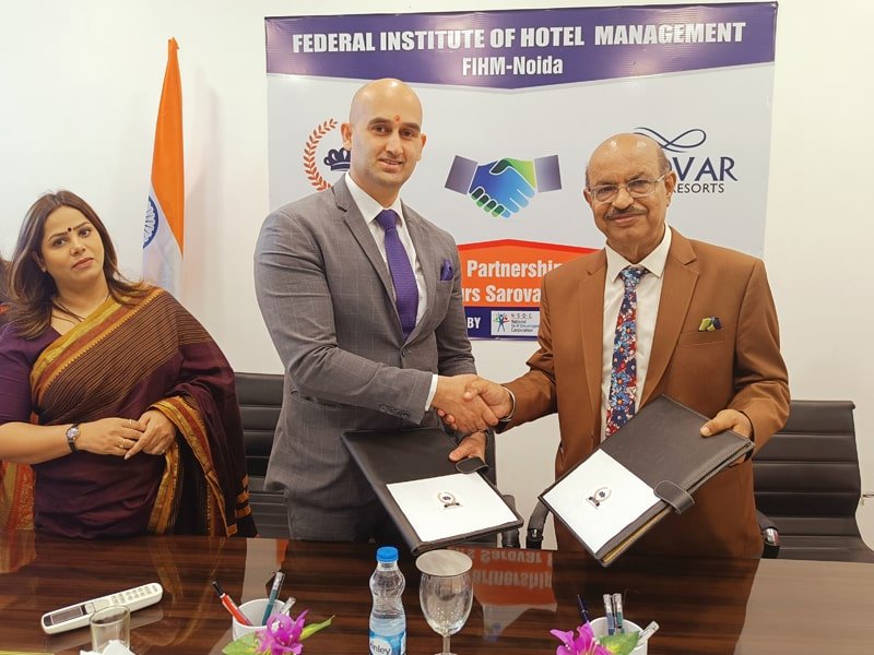 Academic Partnership of Federal Institute Of Hotel Management (FIHM-Noida) With The Gaurs Sarovar Portico-2