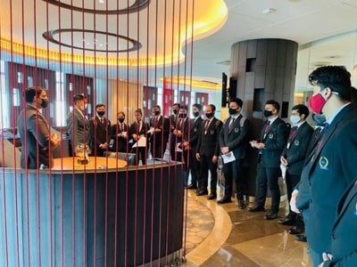 FIHM Students' Industrial Visit To Crowne Plaza, Greater Noida-3