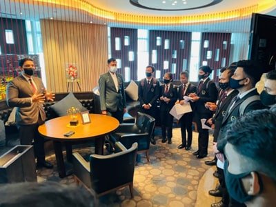 FIHM Students' Industrial Visit To Crowne Plaza, Greater Noida-4