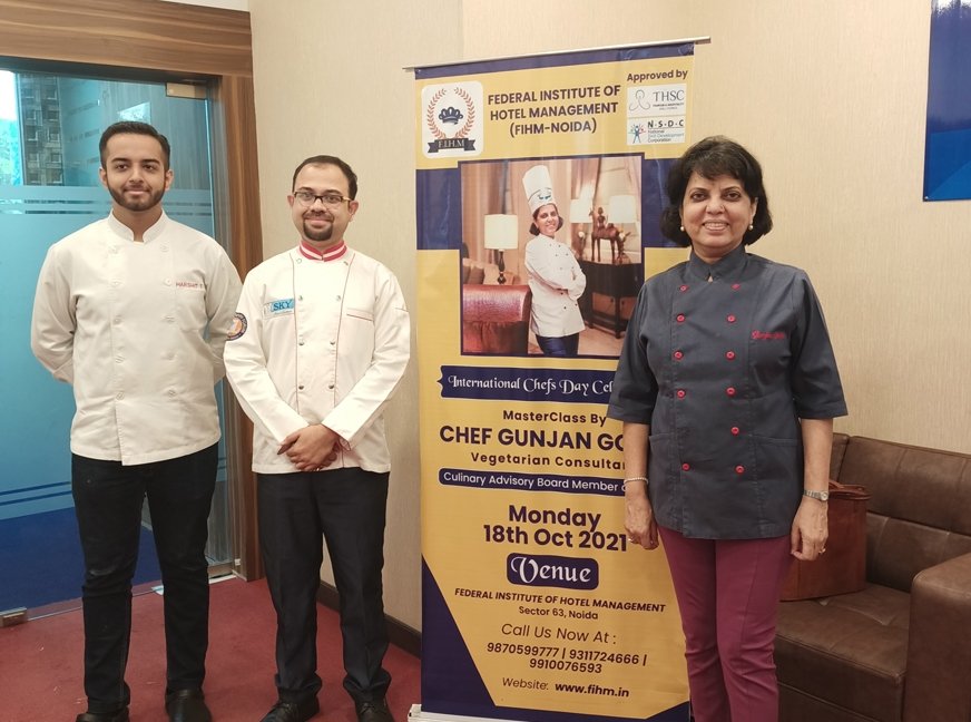 Guest Lecture & MasterClass by Chef Ajay Sood & Gunjan Goela (International Chef's Day Celebration)-7