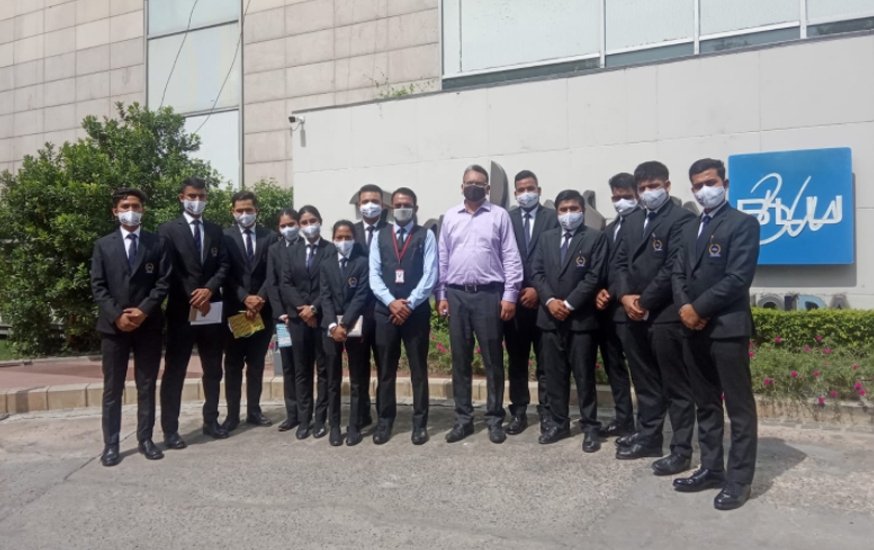 Industrial Visit of FIHM-Noida Students at Radisson Blu, Greater Noida-1