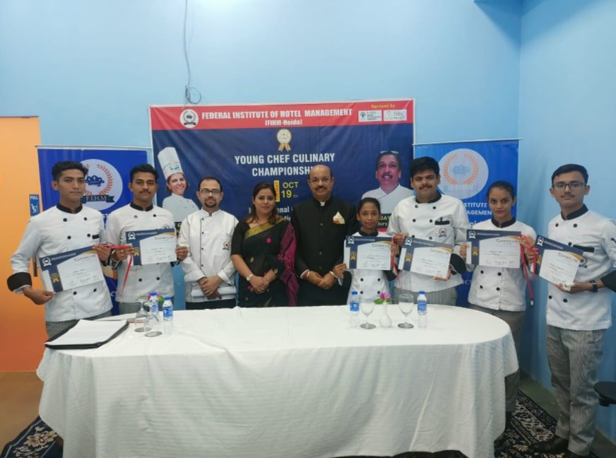 Young Chef Culinary Championship (YCCC) At FIHM-Noida Campus (International Chef's Day Celebration)-1