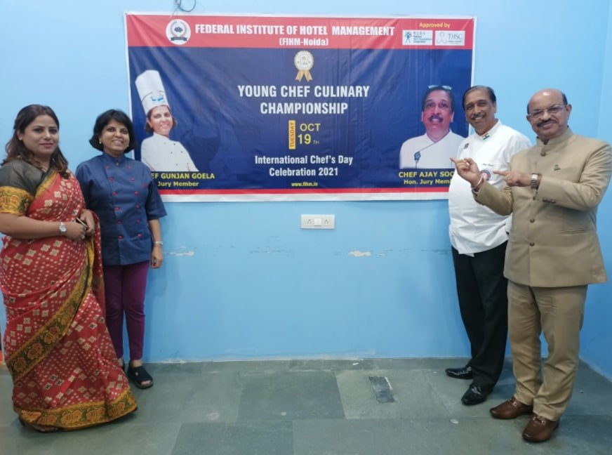 Young Chef Culinary Championship (YCCC) At FIHM-Noida Campus (International Chef's Day Celebration)-2