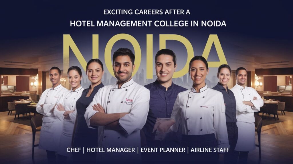 Exciting Careers After a Hotel Management College in Noida
